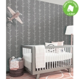 papel de parede quarto de bebê Jardim Marajoara